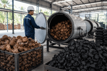 cara membuat arang batok kelapa
