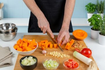 cara membuat potongan sayur rapi